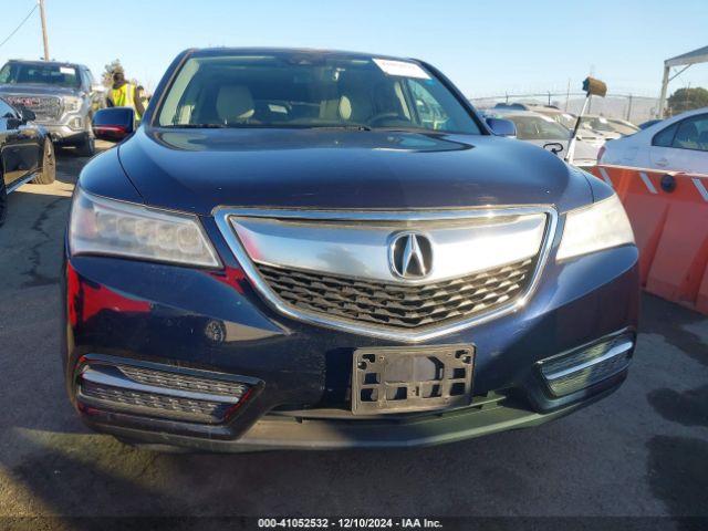 5FRYD3H41GB007243 Acura Mdx Technology   Acurawatch Plus Packages/technology Package