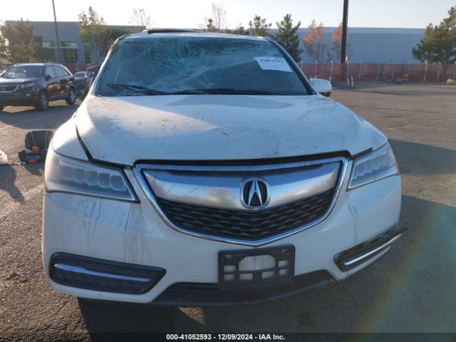 5FRYD3H47EB018034 Acura Mdx Technology Package