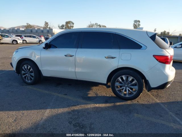 5FRYD3H47EB018034 Acura Mdx Technology Package