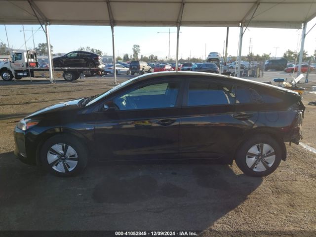 KMHC65LC4HU031041 Hyundai Ioniq Hybrid Blue