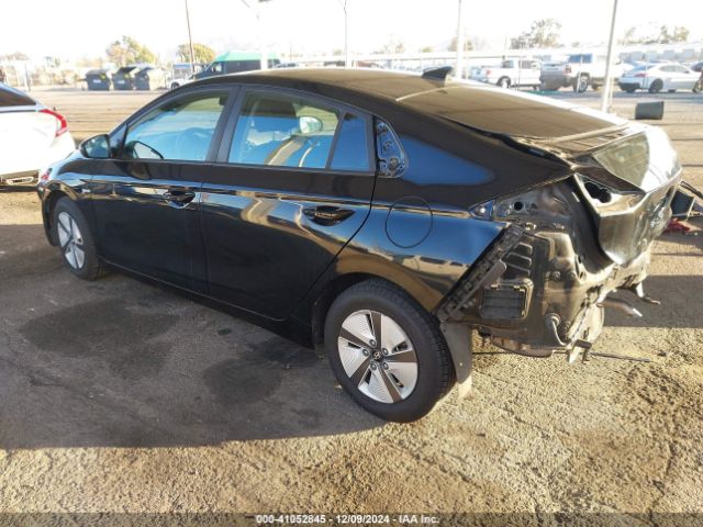 KMHC65LC4HU031041 Hyundai Ioniq Hybrid Blue