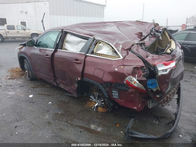 5TDBZRFH9JS879951 Toyota Highlander Le Plus