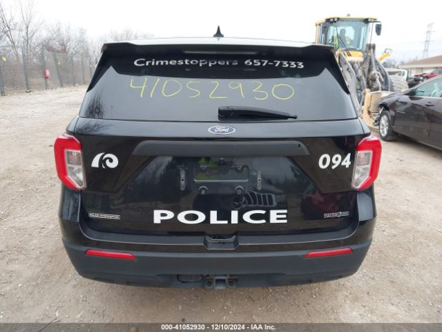 1FM5K8ABXMGB83530 Ford Police Interceptor Utility
