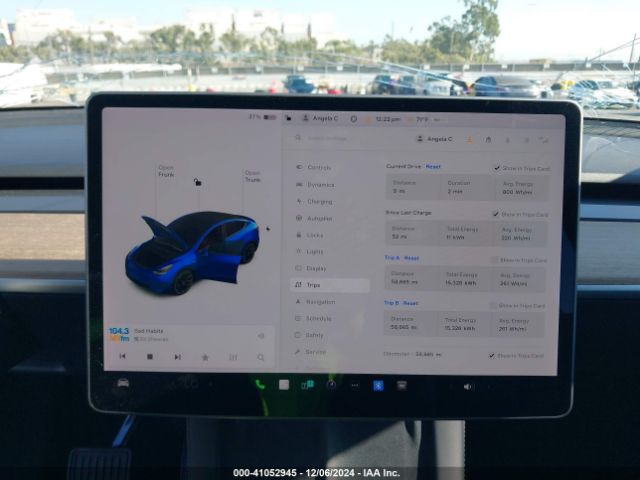 7SAYGDEE3NF340782 Tesla Model Y Long Range Dual Motor All-wheel Drive
