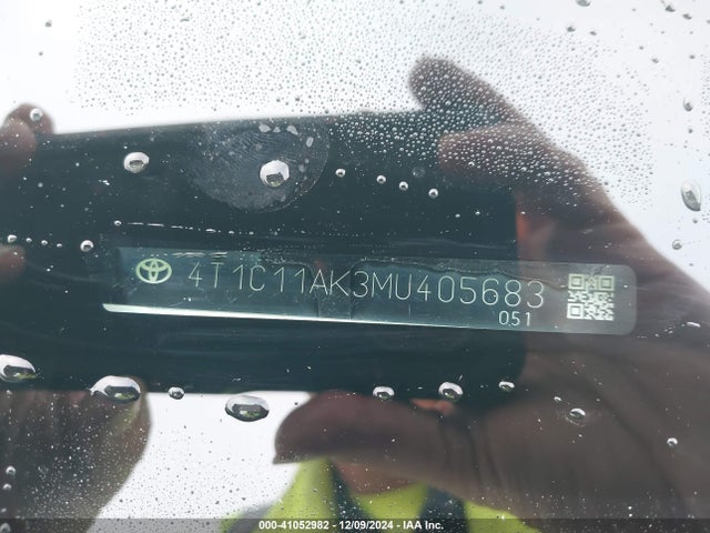Toyota CAMRY LE 2021 4T1C11AK3MU405683 Image 9