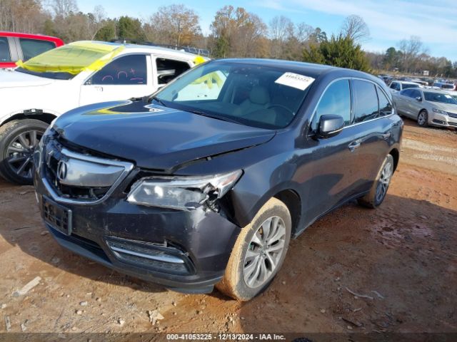 5FRYD4H41FB025455 Acura Mdx Technology Package