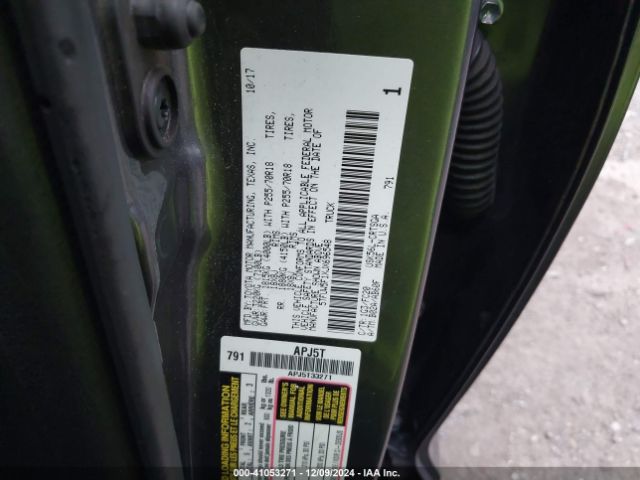 5TFUW5F1XJX696548 Toyota Tundra Sr5 5.7l V8
