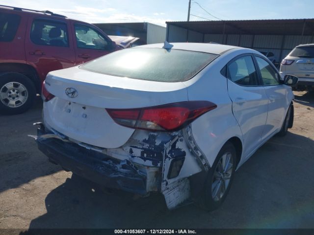 5NPDH4AE6FH569345 Hyundai ELANTRA SE