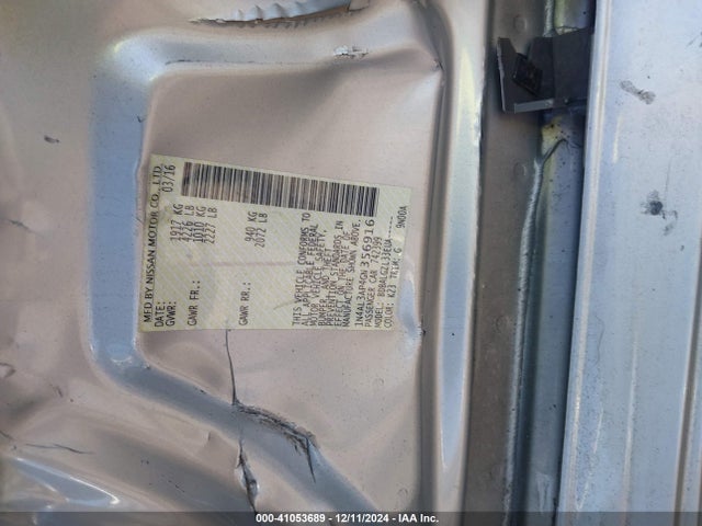 Nissan Altima 2.5 S 2016 1N4AL3AP4GN356916 Image 9