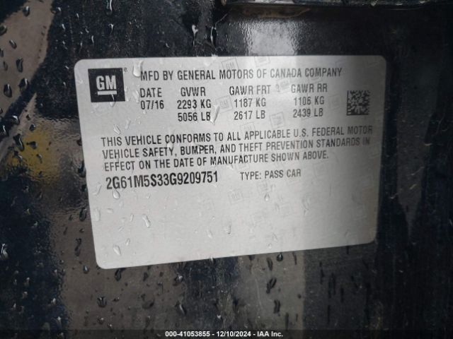2G61M5S33G9209751 Cadillac Xts Luxury Collection