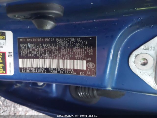 2T1BURHE6JC054136 Toyota Corolla Xse