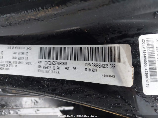 Chrysler 200 Limited 2015 1C3CCCAB5FN683948 Image 9