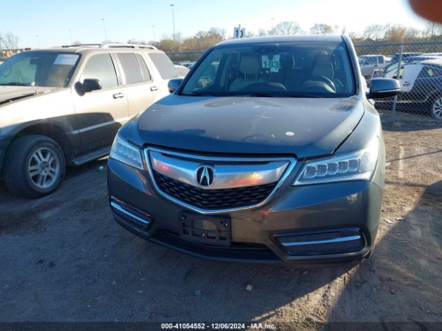 5FRYD4H43FB008138 Acura Mdx Technology Package