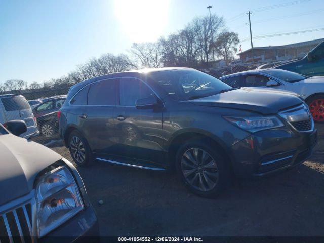 5FRYD4H43FB008138 Acura Mdx Technology Package