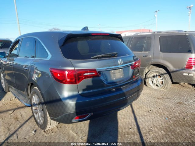 5FRYD4H43FB008138 Acura Mdx Technology Package