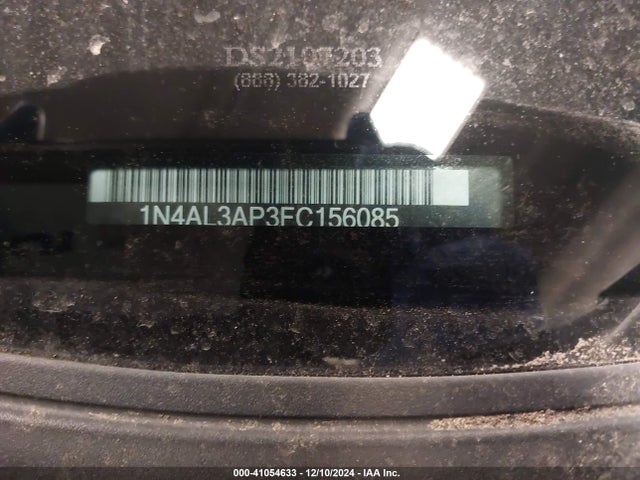 Nissan Altima 2.5 Sv 2015 1N4AL3AP3FC156085 Image 9