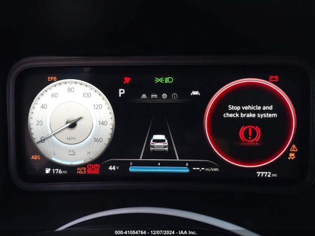 KM8K33AGXPU183659 Hyundai Kona Electric Sel