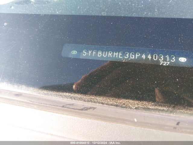 Toyota COROLLA LE 2016 5YFBURHE3GP440313 Image 9