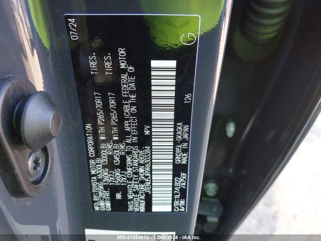 Toyota 4runner Sr5 Premium 2024 JTENU5JR9R6303384 Image 9