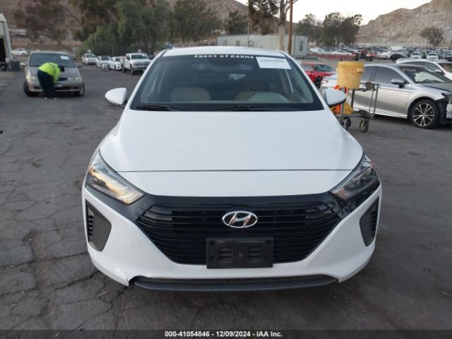 KMHC65LC1JU097701 Hyundai Ioniq Hybrid Blue