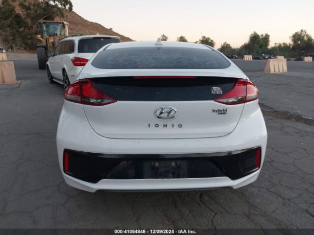 KMHC65LC1JU097701 Hyundai Ioniq Hybrid Blue