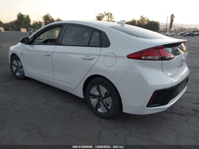 KMHC65LC1JU097701 Hyundai Ioniq Hybrid Blue