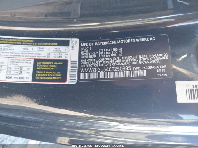 2012 MINI COOPER S WMWZP3C54CT250885 Photo 8