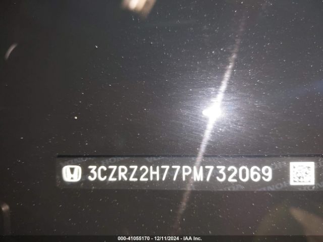3CZRZ2H77PM732069 Honda Hr-v Awd Ex-l