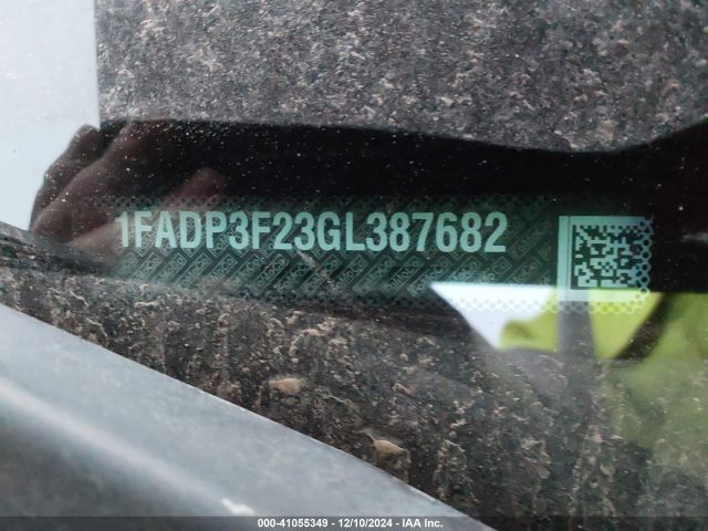 1FADP3F23GL387682 Ford FOCUS SE