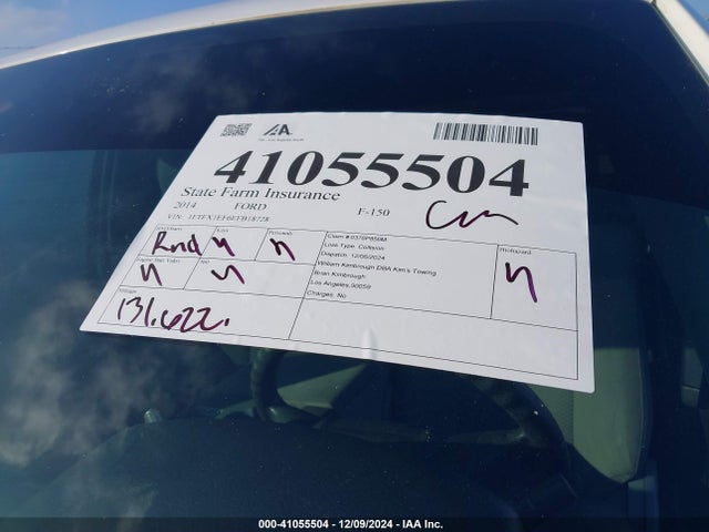 Ford F-150 Xlt 2014 1FTFX1EF6EFB18728 Image 17