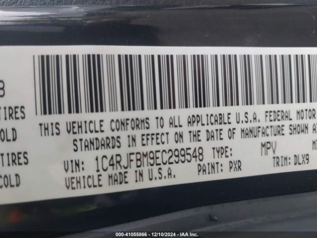 1C4RJFBM9EC299548 Jeep Grand Cherokee Limited