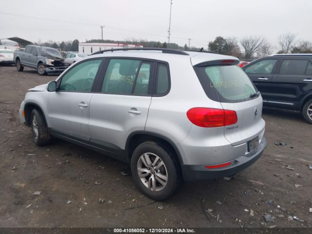 WVGBV7AX2GW587643 Volkswagen TIGUAN S
