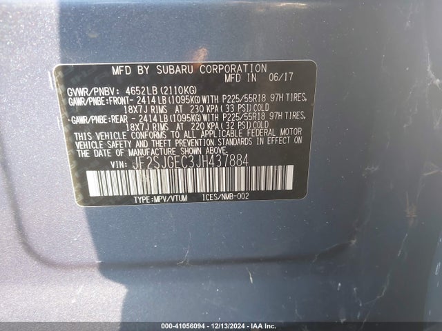 Subaru Forester 2.0xt Premium 2018 JF2SJGEC3JH437884 Image 9