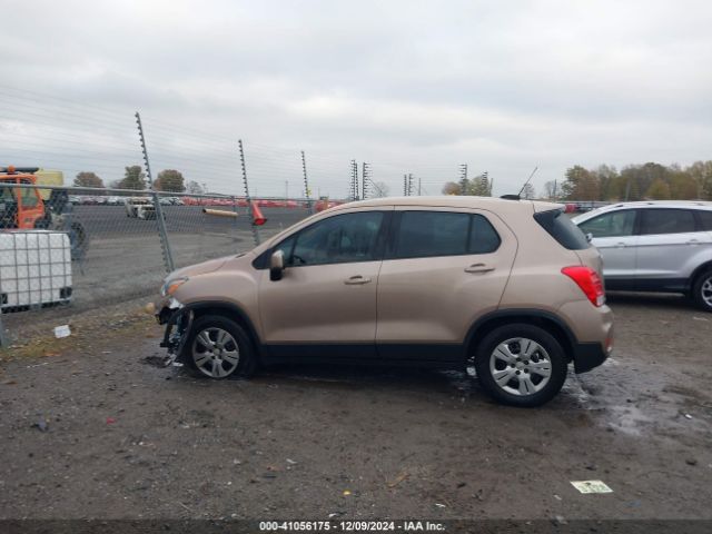 3GNCJKSB9JL259666 Chevrolet TRAX LS