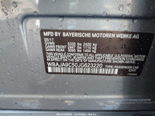 WBAJA9C50JG623220 BMW 530e Iperformance