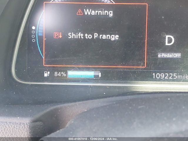 1N4AZ1CP7JC305204 Nissan Leaf Sl