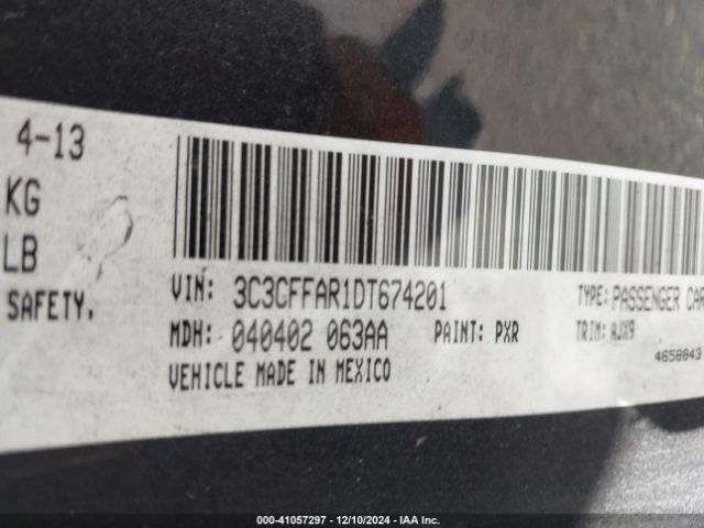 2013 FIAT 500 3C3CFFAR1DT674201 Photo 8