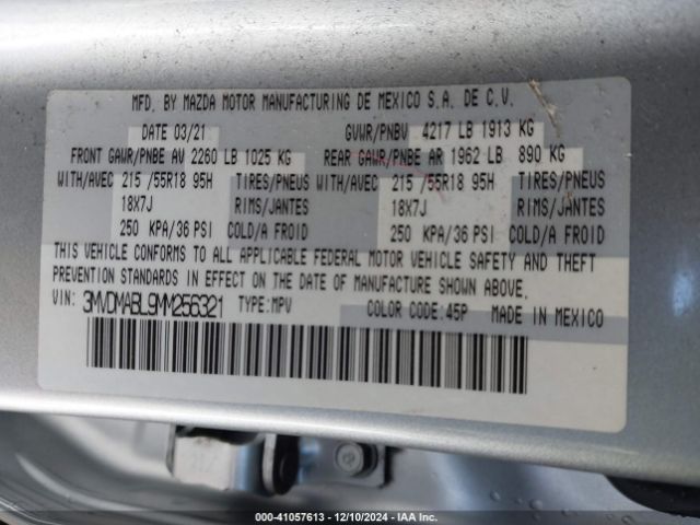 3MVDMABL9MM256321 Mazda Cx-30 Select
