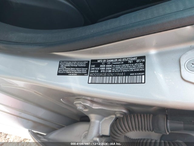 WDDSJ4GB1EN119681 Mercedes-Benz CLA 250 4MATIC