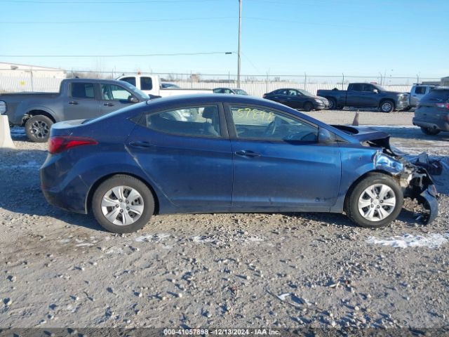 5NPDH4AE7GH730223 Hyundai ELANTRA SE