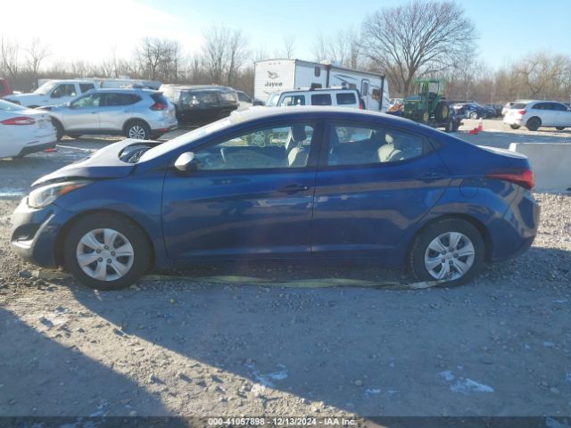 5NPDH4AE7GH730223 Hyundai ELANTRA SE
