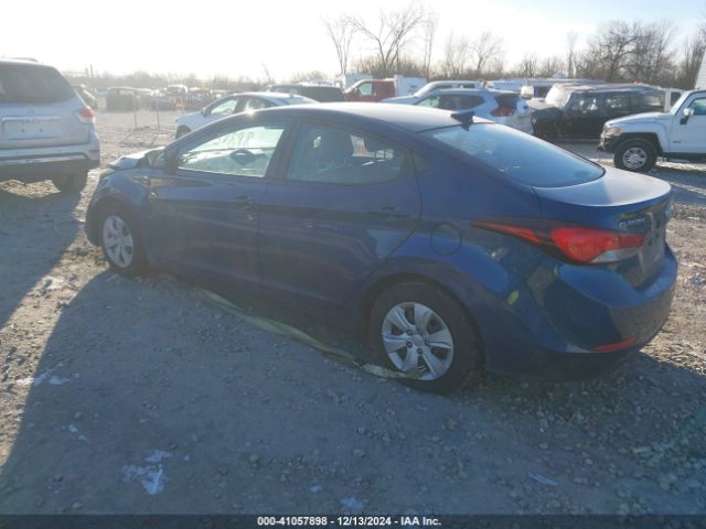 5NPDH4AE7GH730223 Hyundai ELANTRA SE