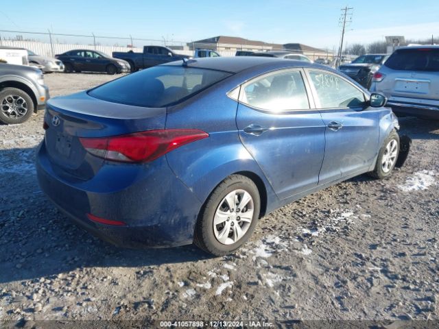 5NPDH4AE7GH730223 Hyundai ELANTRA SE