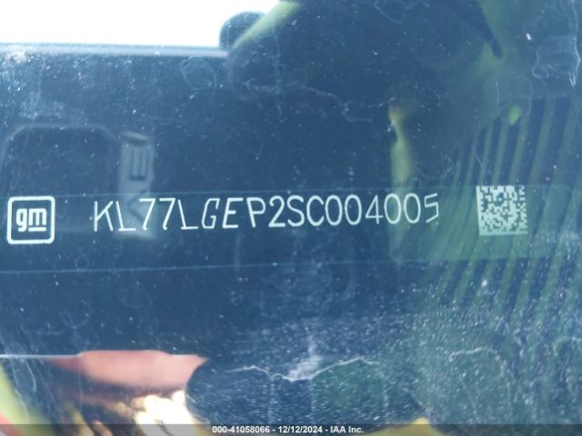 KL77LGEP2SC004005 Chevrolet Trax Fwd 1rs