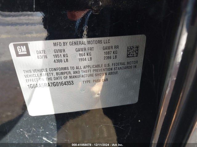 2016 CADILLAC ATS 1G6AA5RA7G0164353 Photo 8
