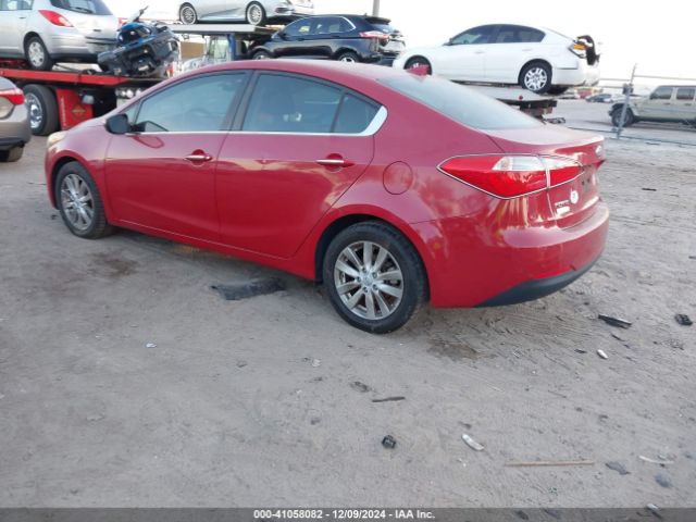 KNAFX4A80E5216861 KIA FORTE EX