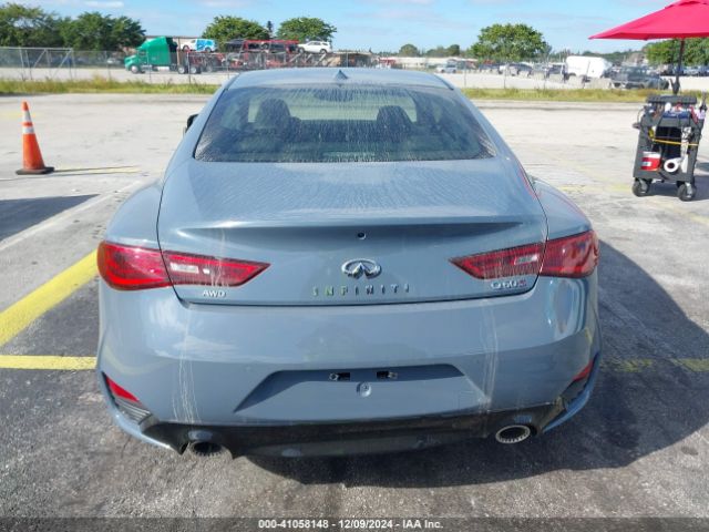 JN1FV7LL2NM680464 Infiniti Q60 Red Sport 400 Awd