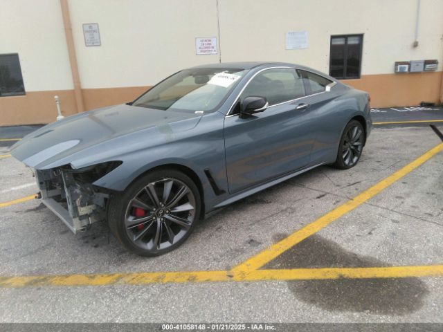 JN1FV7LL2NM680464 Infiniti Q60 Red Sport 400 Awd