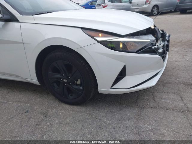 KMHLM4AJ3PU070882 Hyundai Elantra Hybrid Blue