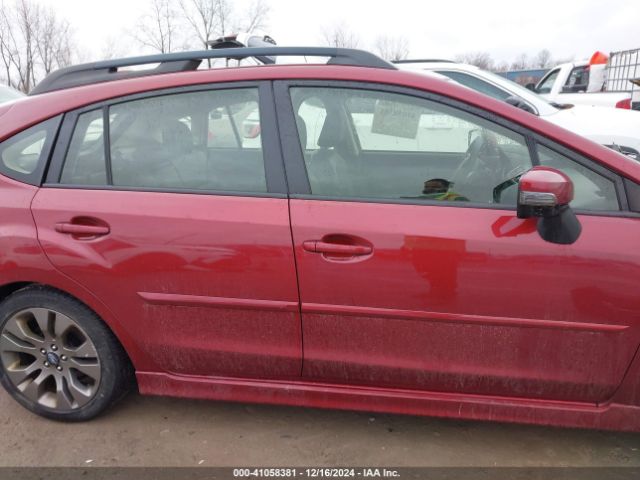 JF1GPAY68GH218357 Subaru Impreza 2.0i Sport Limited